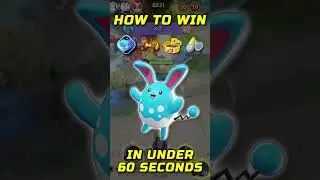 How to DOMINATE as Azumarill in under 60 Seconds - Pokemon UNITE