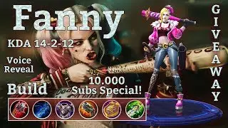 Mobile Legends: Специальное предложение для 10 000 подписчиков Фанни! Розыгрыш скинов + раскрытие голоса!