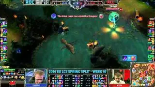 [2014 EU LCS W10] Roccat VS Alliance Highlights