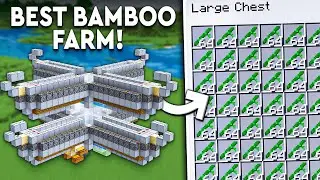 Minecraft BEST BAMBOO FARM 1.21 - NEW - 3000 UPTO 15000 PER/HR!