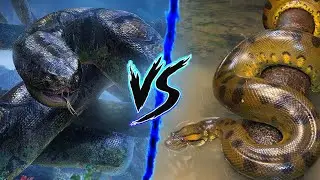 Titanoboa VS Anaconda - Who Wins? ⚔️🔥 #shorts