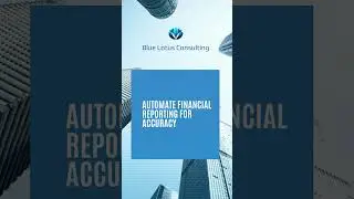 Blue lotus Consulting | Automate financial reporting for accuracy