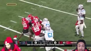 ITS OVER... #3 Georgia vs #5 Ole Miss Sugar Bowl Highlights!