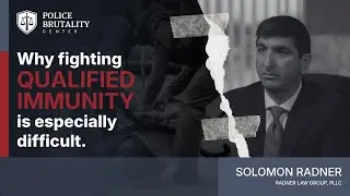 What legal arguments or precedents make fighting qualified immunity especially difficult?