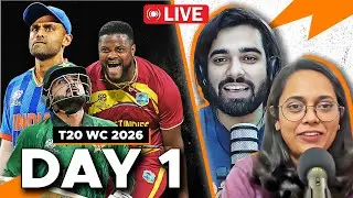 #T20WC2026 Day 1 Wrap! | #commbox | #INDvUSA #PAKvNED #WIvSCO