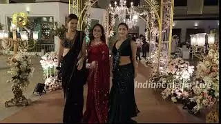 #LuvRanjan #SonnalliSeygall #nushrrattbharuccha & Kartik Aaryan grace Sunny Singh Sister's Reception