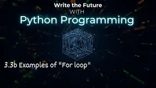 3.3b Examples of 