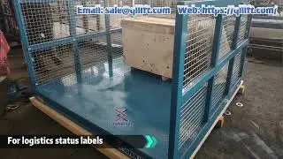 Delivery display. We always pack the goods in wooden cases before delivery. 