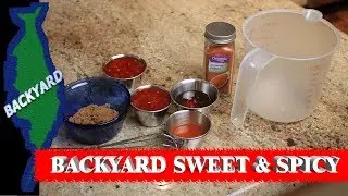 How to Make a Homemade BBQ Sauce - Backyard Sweet and Spicy Sauce