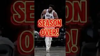 JOEL EMBIID'S SEASON ENDING INJURY #nba #nbanews #joelembiid