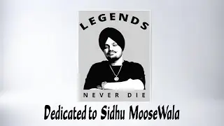 LEGEND NEVER DIE - Dedicated to Sidhu MooseWala (Official Song) Prod. Secret Supertune