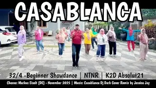 CASABLANCA Line Dance | Beginner Showdance | Markus Eiselt (DE) - November 2025