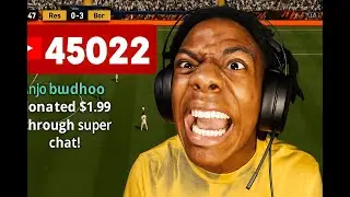 IShowSpeed Plays His FIRST FIFA Ultimate Team Match 🎮😂 | INSANE Reactions!
