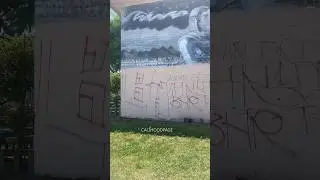 Big Hazard 13, Boyle Heights Ramona Gardens Projects, vandalism