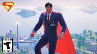 I Gave SUPERMAN&rsquo;S Mythic Powers to OG CLARK KENT in Fortnite!