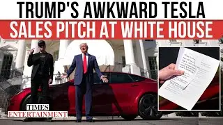 Trump's Tesla Sales Pitch 'Notes' LEAKED; Handwritten Crash Course Goes WRONG