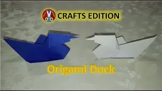 Easy Origami | Origami Duck | Crafts Edition | How to make a Origami Duck 🦆