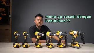 Penting sebelum beli, pastikan sesuai dengan kebutuhan! - bahas bor cordless DeWALT semua tipe!!