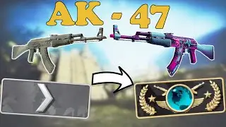 Silver 1 to Global Elite ⭐ AK-47 CSGO