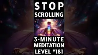 🧘&zwj;♂️ embodied stillness | 3 minute mindfulness meditation &ndash; level 181