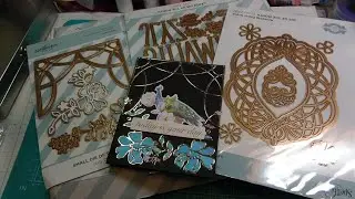 Spellbinders July 2020 THe Works Club Haul:  Small Die Card Tutorial!