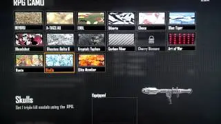 Black Ops 2: How to get RPG secret camo simple!