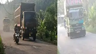 mobil Hino renger mununjukan sekilnya