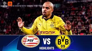 Malen nets on PSV homecoming 🏡 | PSV vs BVB Match Highlights | LiveScore