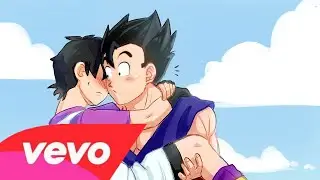 dragon ball: Gohan y Videl (música romántica)