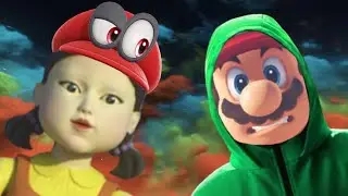 We turned Super Mario Odyssey into a SQUID GAME Challenge!