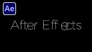 How To Create a Cinematic Title Animation |  After Effects |Apphotography