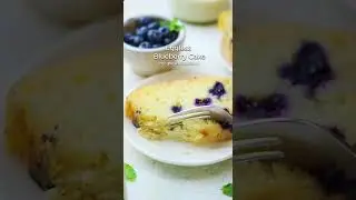 Eggless Blueberries Cake Recipe |#foodie #viral #blueberry #cakerecipe #cakedecorating #shorts #food