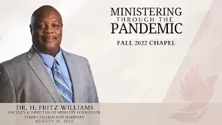 Rev. Dr. H. Fritz Williams | August 29, 2022