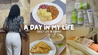 A Day In My Life in Ghana |Skincare,Cooking🥘|Living Alone diaries| Life of an Introvert