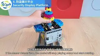 Gigo ROBOTICS  WORKSHOP SENSOR #1409-A7.Motion-sensing Faucet8.Security Display Platform Product