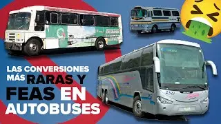 ¡Los autobuses más feos de las carreteras! | Las conversiones más RANDOM | Russoh Busman