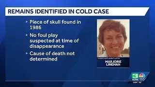 Placer sheriff identifies woman who disappeared in 1982