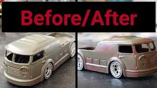 How To Paint Rust Hot Wheel