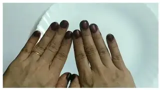 Dark Natural Nail Mehandi /100%Effective Permanent Nail Mehandi /BEARY'S KITCHEN