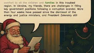 Santa Reveals His Peace Plan for 2025: Water Conflicts, Gaza Hope, & Ukraine Corruption