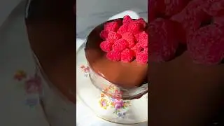 The Summer I Made a Chocolate Mirror Glaze Cake 🍫 🎂  #chocolatecake #mirrorglazecake #tsitp