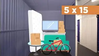 Обзор размеров складских помещений - 5x15 футов - Guardian Storage