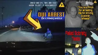 Bodycam: Meth Addict Arrested for DUI in a Kid&rsquo;s Power Wheels