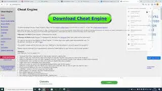 Инструкция как скачать cheat engine!