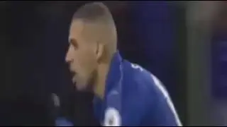 Islam Slimani goal against West Bromwich pass Riad Mehrez day- English Premier League [2016]