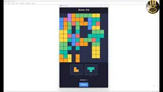 How to Create a Block Blast Game in Python Using Tkinter | Full Tutorial