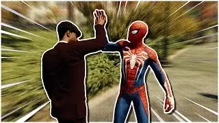 Casually Walking Around New York As Spider-Man!