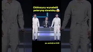 Peleryna Niewidka z Chin! PRAWDA czy FAŁSZ?
