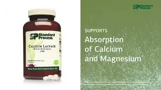Maintain Healthy Bone Density with Calcium Lactate by Standard Process