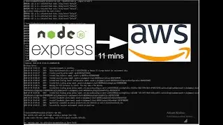 Deploy a Node.js/Express.js Application to AWS in 11 minutes